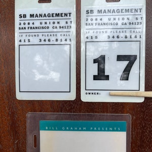 Vintage Santana 1993 Tour Luggage Tags