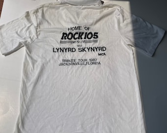 Vintage Lynyrd Skynyrd 1987 Tribute Tour Polo Shirt