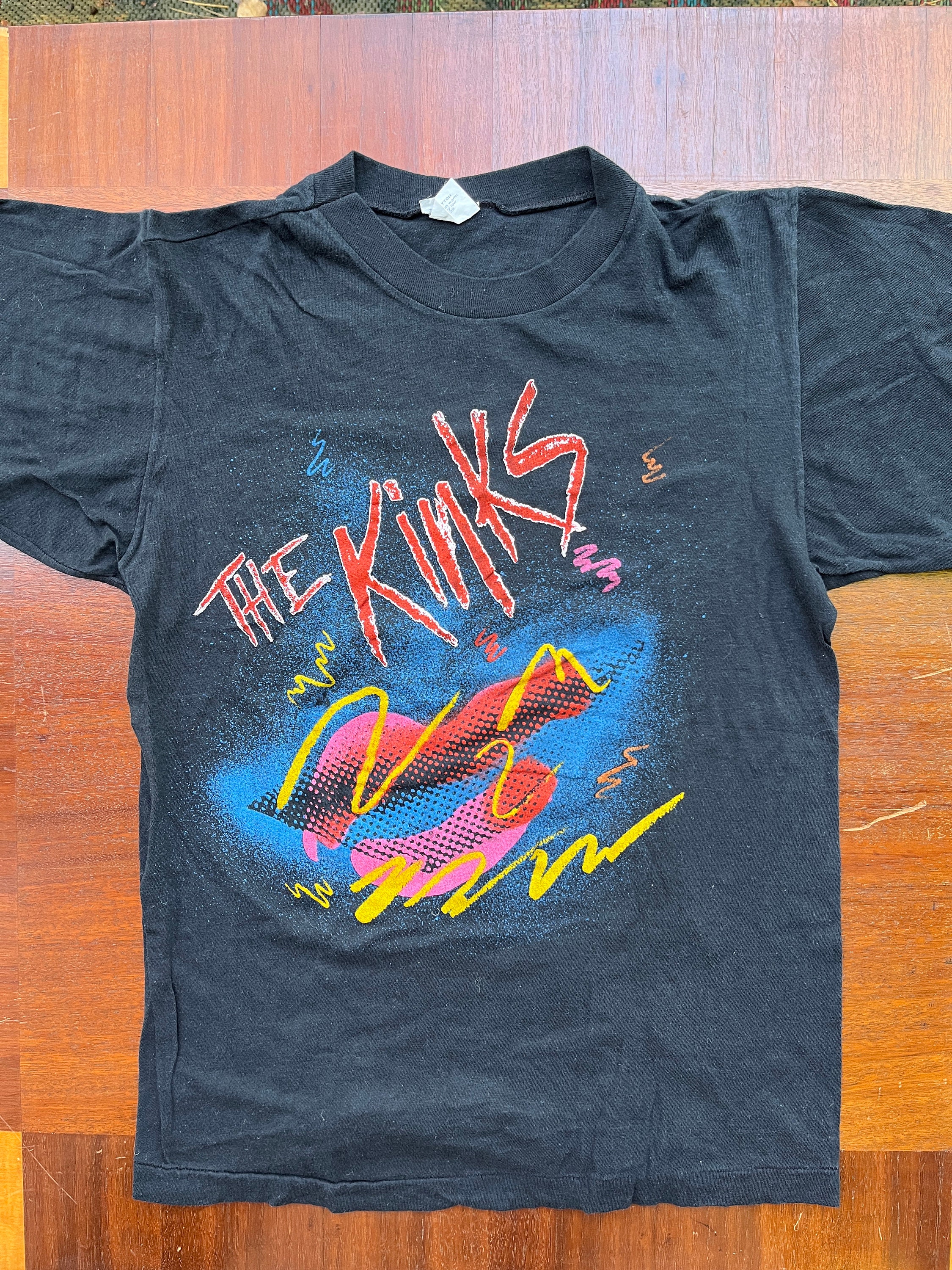 Vintage the Kinks Word of Mouth 1984 1985 Tour T shirt Etsy