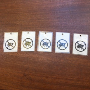 Vintage James Taylor Summer Tour 1982 No BS Luggage Tags