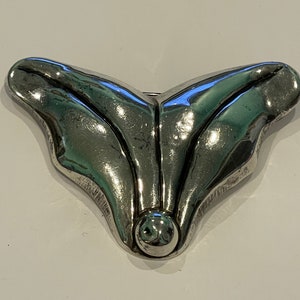 XLarge Vintage Sterling Mexico Pin