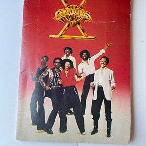 Vintage 1980’s Commodores Concert Tour program