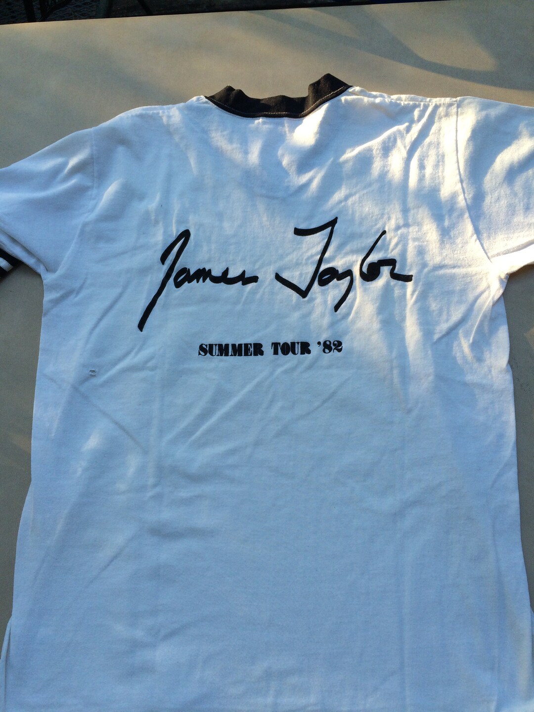 James Taylor SUMMER TOUR '83 Tシャツ Vintage James Taylor Summer Tour '83 T-shirt - Etsy Canada