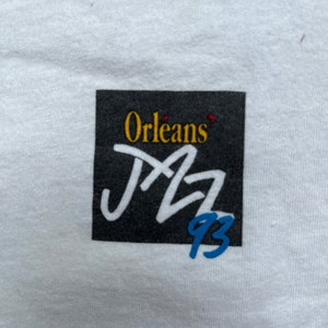 Vintage Santana Orleans Jazz 93 T-Shirt