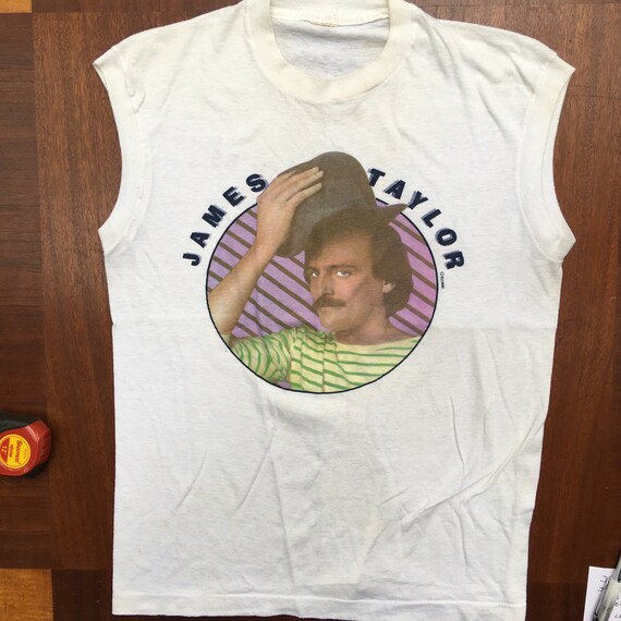 James Taylor Tour シャツ '83 Vintage James Taylor Summer Tour '83 T-shirt - Etsy