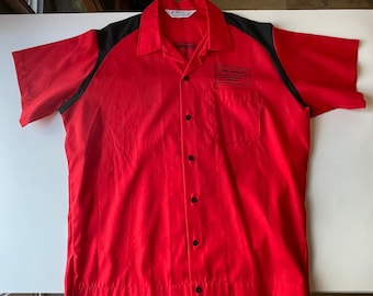 Vintage Peter Gabriel 1986 SO Tour Bowling Shirt  - Bill Graham Presents - RARE
