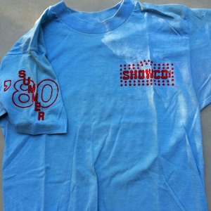 Vintage SHOWCO The Who Summer &#39;80 Tour T-Shirt
