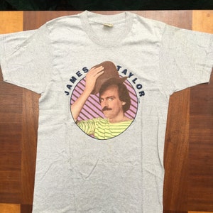 Vintage James Taylor Summer Tour &#39;83 T-Shirt