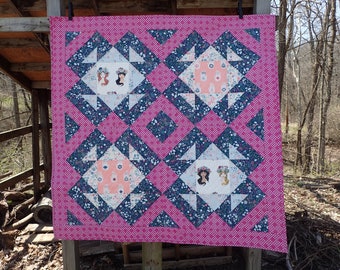 Pike Quilt Pattern + Coloring Page