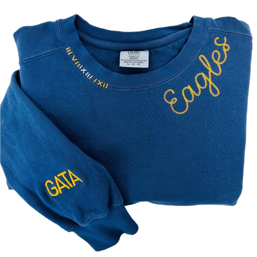 GA Embroidery Sweatshirt