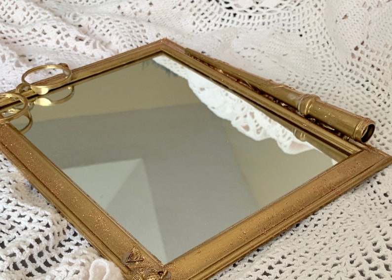 Wizard Mirror Upcycled toy Mirrors Harry Potter Etsy