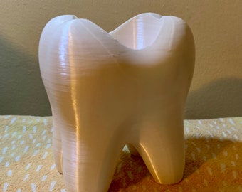 Brosse à dents et dentifrice Coupe imprimée en 3D Planteur de dents Organisateur de bureau Organisation de lavabo de salle de bain Hygiène dentaire Cadeau Dents Planteur Broches
