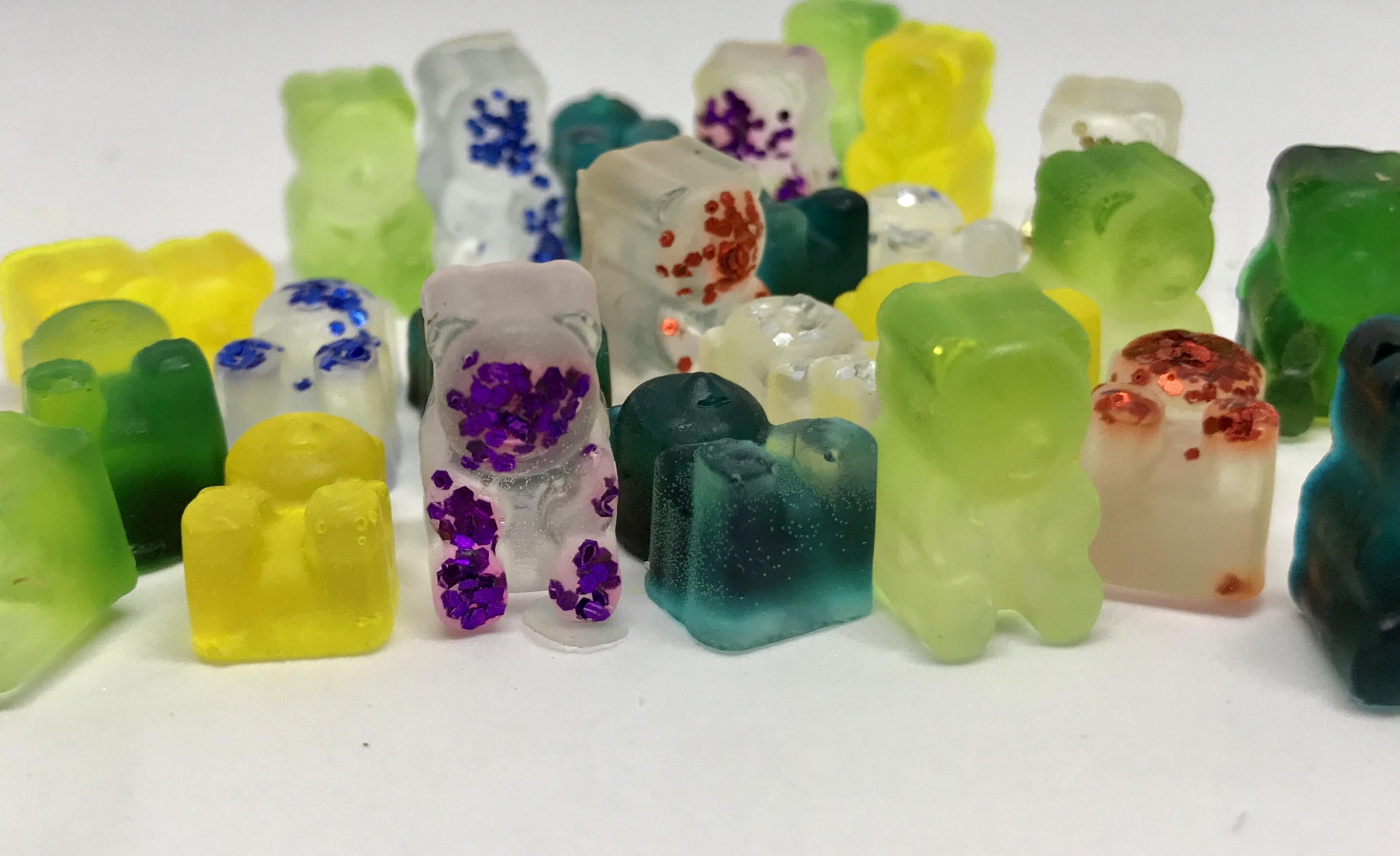 gummy bear tie dye shirt