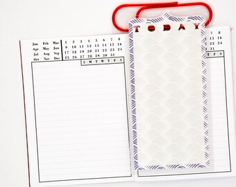 Dashboards for Traveler's Notebook Planners - Wide (Cahier), Standard, Personal, Pocket, A6 and Micro Size