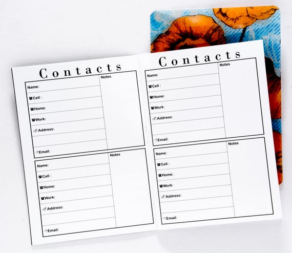 Address Book Templates