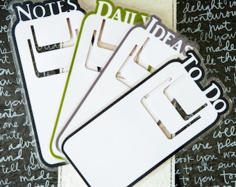 Planner Bookmark / Page Marker (Travelers Notebooks, Filofax, Disc Bound systems)