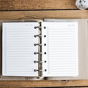 To Do List for Pocket + Pocket XL Ring Inserts