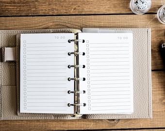 To Do List for Pocket + Pocket XL Ring Inserts