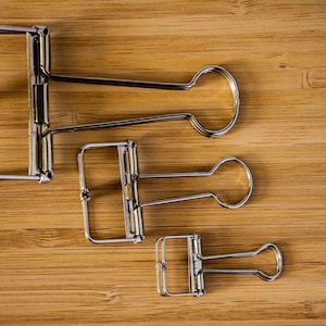 Extra Large Bulldog Clips Etsy Canada