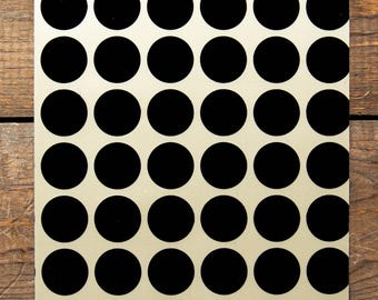 10 mil Foil on Foil Polka Dot - Pencil Writing Board - Glossy - TN/Notebook- A5, Wide, Standard, B6, Personal, Pocket, A6, Hobo Weeks