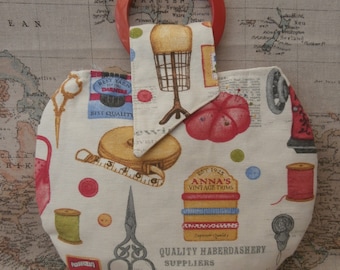 Vintage, Retro, circle bangle bag