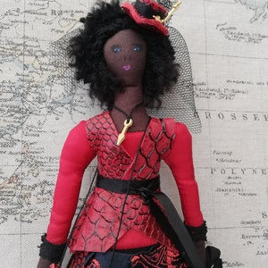 OOAK fabric Tilda style doll, Agatha