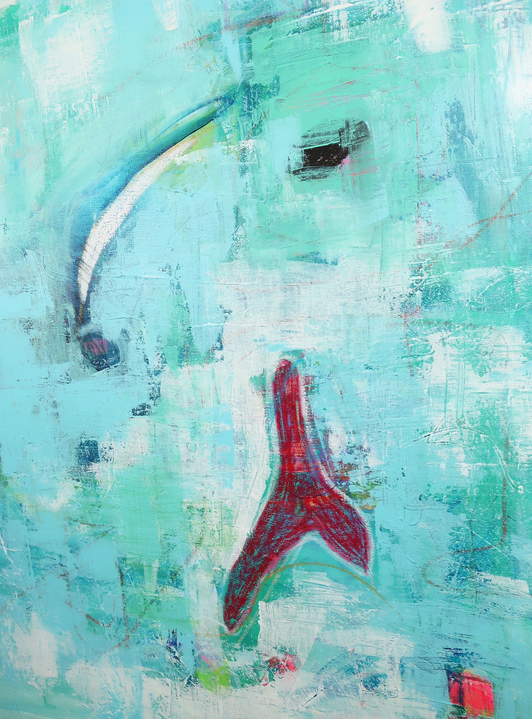 Arte abstracto original arte de la pared del dormitorio arte | Etsy