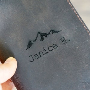 Personalized Passport Cover, Passport holder, Custom engraved Passport Cover, Genuine Leather Gifts for Travelers, Honeymoon gift idea
