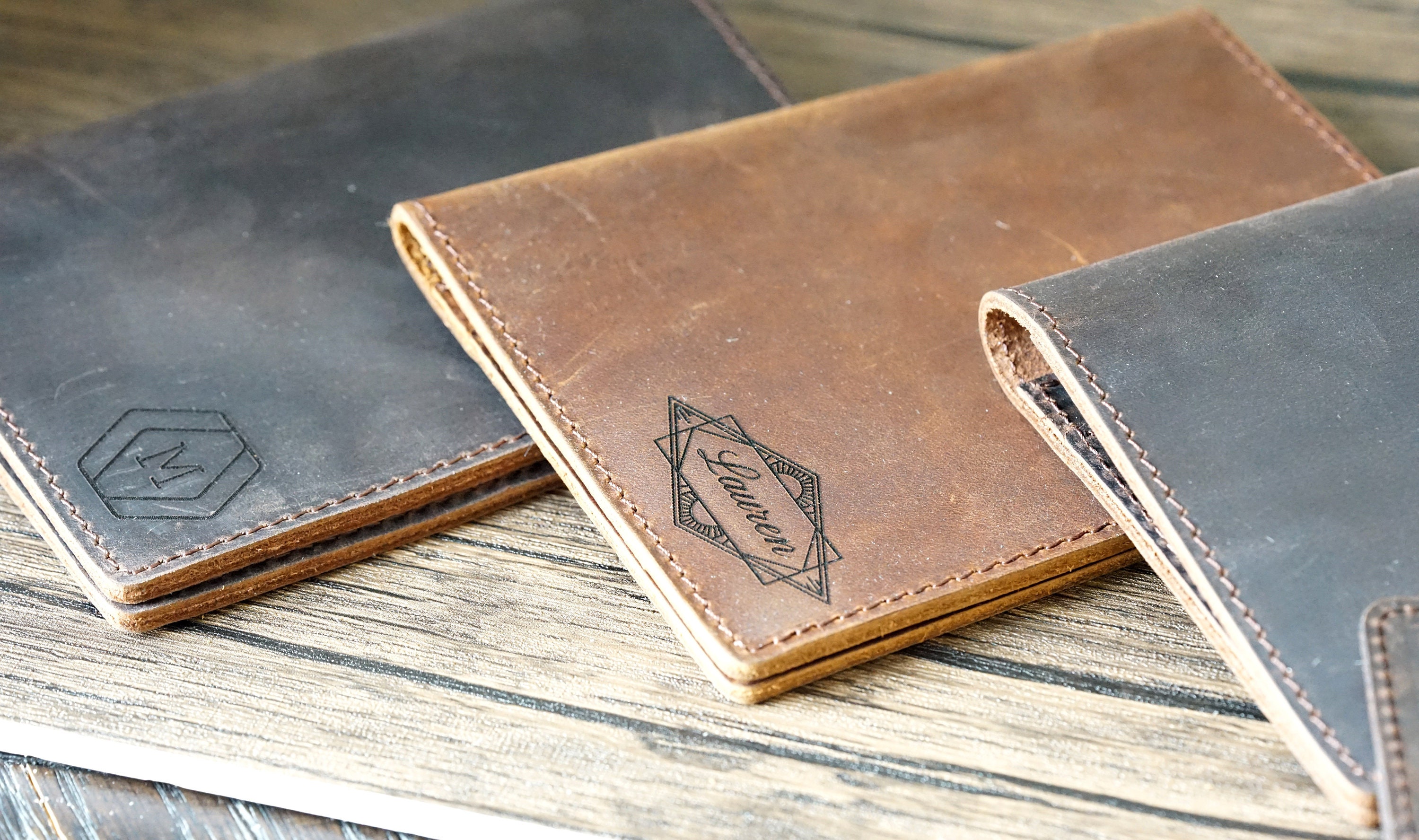 Custom Leather Passport Cover Genuine Leather Passport Cover Etsy