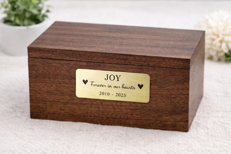 Pet Portrait Memorial Urn Plaque, Personalized Memorial Plate, Name Tag, Personalized Dog Metal Name Plate, Pet Photo Plaque image 5