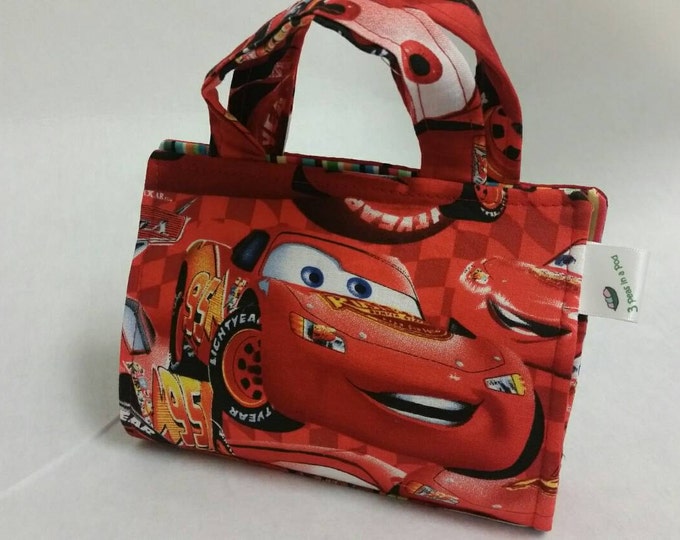 Lighting Mcqueen Car Tote Theme, Car Holder, Matchbox Car Holder, Toy