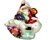 Christopher Radko RIDING BEARBACK Ornament 98-158-0 NWT
