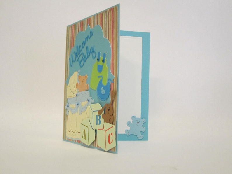 It/'s a Boy Card,Homemade-Handmade Cards,Baby Shower Card,Baby Congratulations