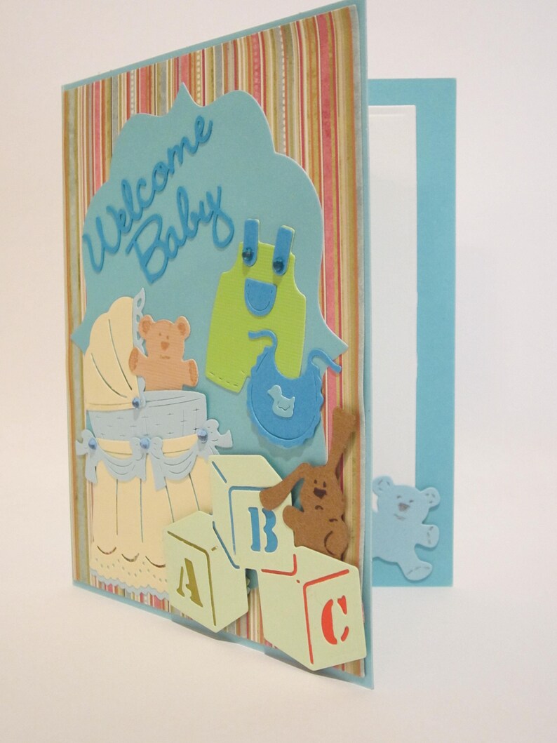 It/'s a Boy Card,Homemade-Handmade Cards,Baby Shower Card,Baby Congratulations