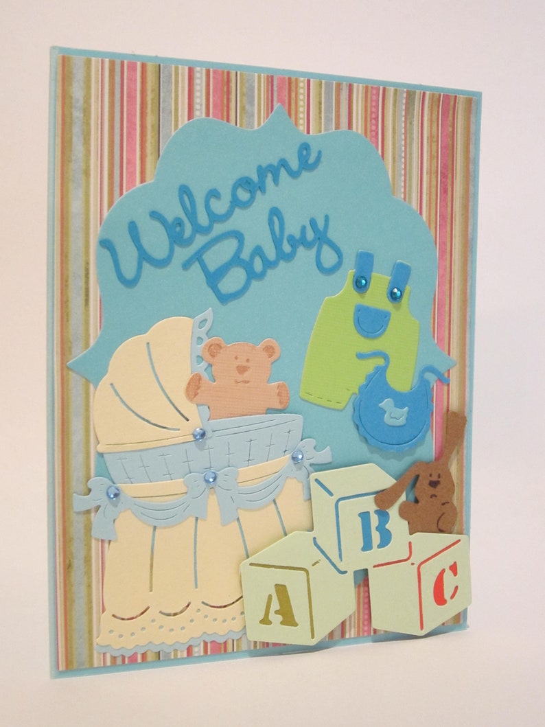 It/'s a Boy Card,Homemade-Handmade Cards,Baby Shower Card,Baby Congratulations