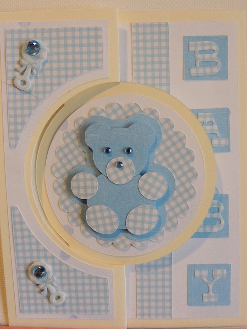 Homemade Baby Shower Cardhandmade Baby Shower Cardit S A Etsy