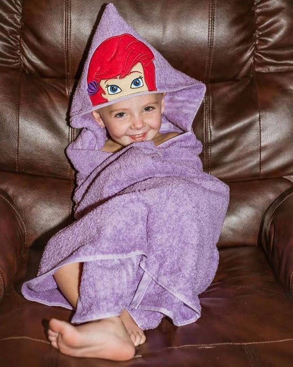 kids hooded bath towels