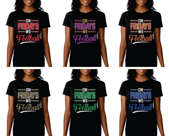 On Fridays We Football SS Tee