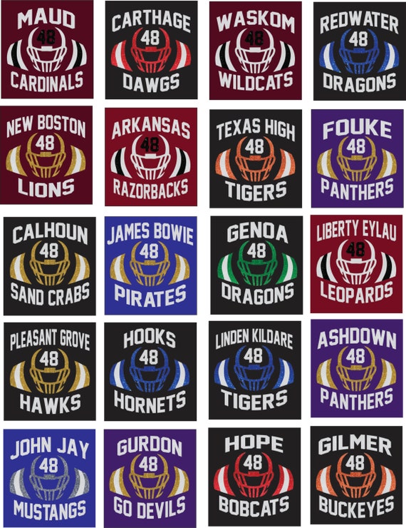 Football Fan (ANY school, ANY mascot) - Short Sleeve Tee
