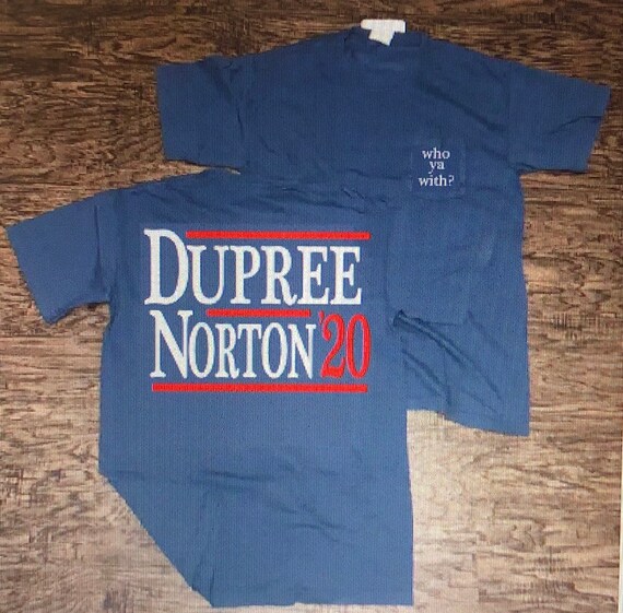 VOTE Dupree Norton 2020 Comfort Colors Short Sleeve Pocket Tee