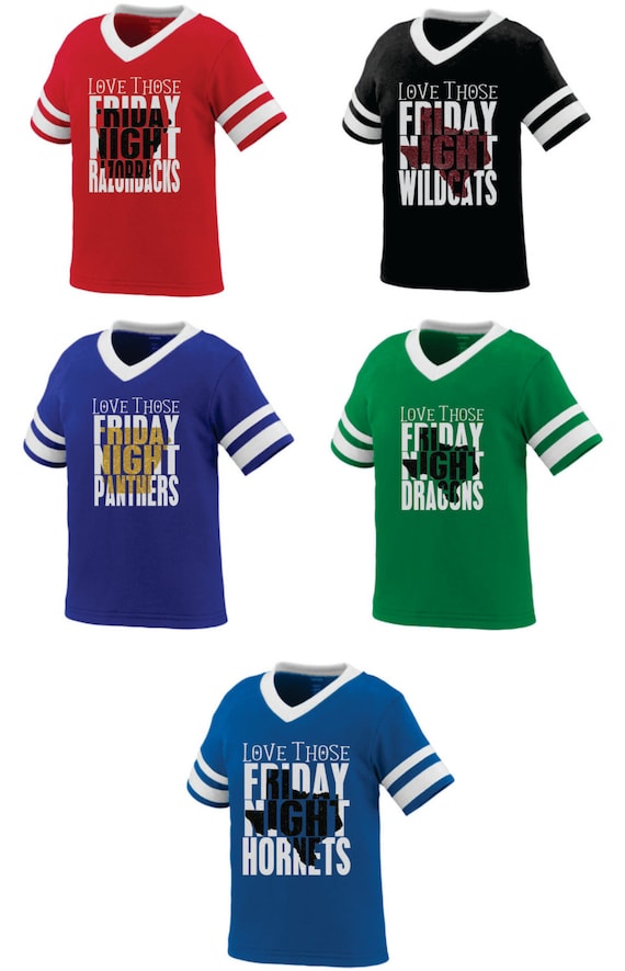 Love Those Friday Night Mascot --- TODDLER Striped Tee