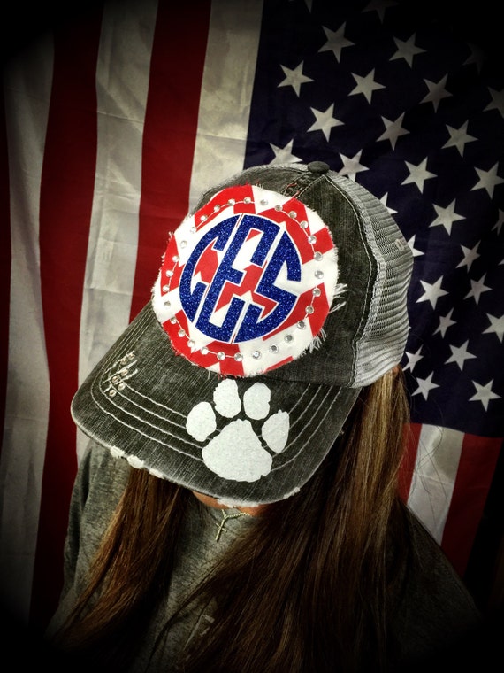 Cougar Pride Raggy Patch Cap