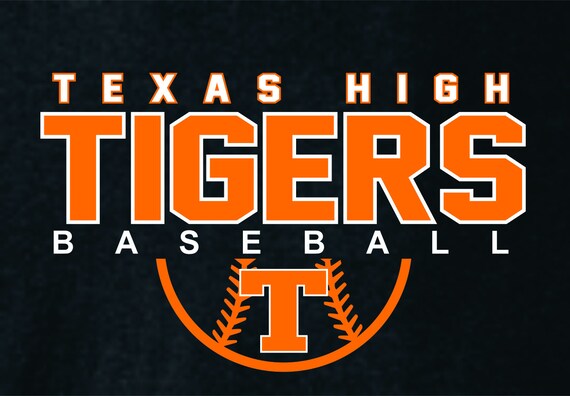 Texas High Tigers Baseball - Baseball Tee