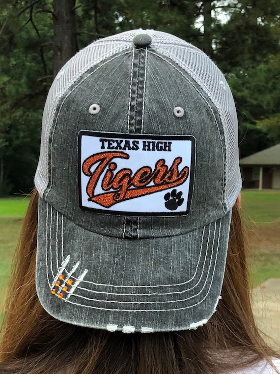 Texas High Tigers "just a little bling" Patch Hat