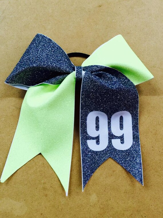 Large Glitter Spirit Bow