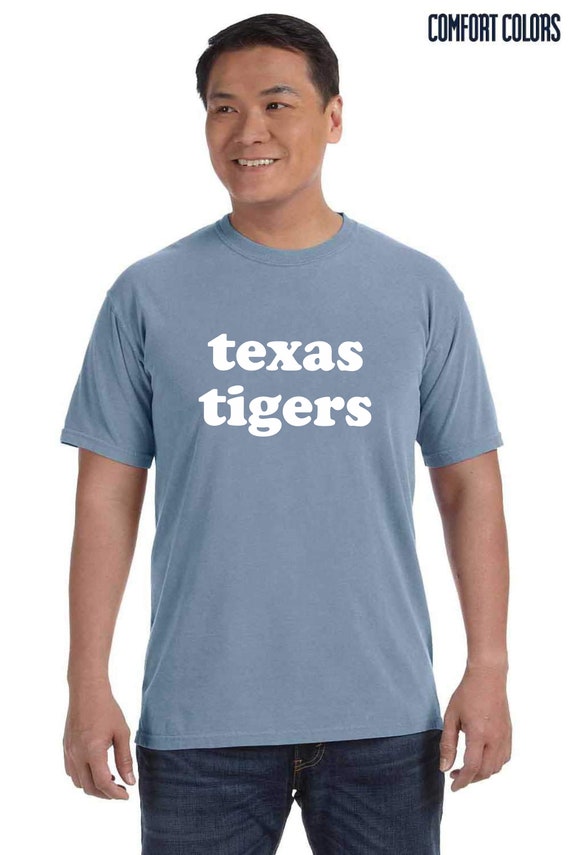 Texas Tigers Comfort Colors Short Sleeve Tee