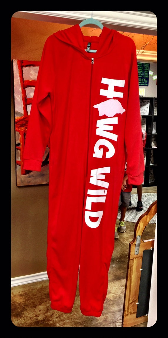 Hawg Wild Fleece Pajamas