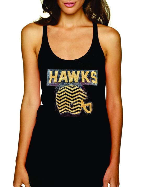 Racerback Tank - Football Bling