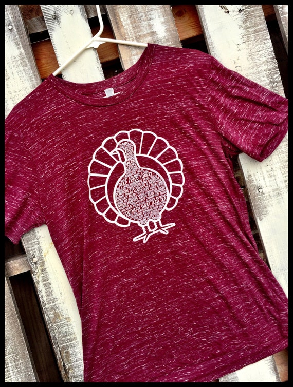 Thanksgiving in the South Soft Style Marbled Crewneck Tee