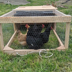 Chicken Tractor - Mini Coop Building Plans